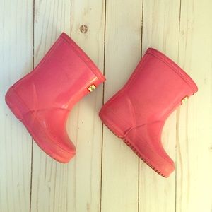 Hunter toddler rain boots UK 4, US 6